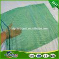 40*60, yellow green red pe raschel mesh bag for potato onion and firewood